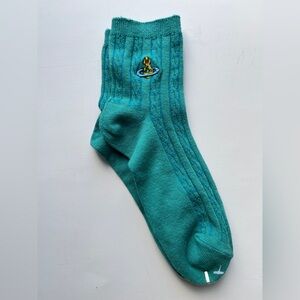 Vivienne Westwood Teal Socks